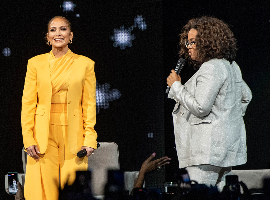 Jennifer Lopez, Oprah Winfrey